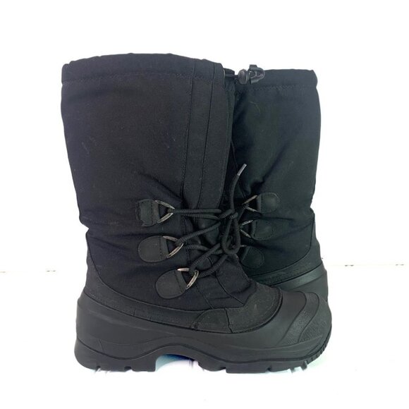 KAMIK BLACK BOOTS WINTER BOOTS YEEZY STYLE KANYE WEST VIBES RUBBER SOLE CHUNKY 9 - Picture 12 of 16